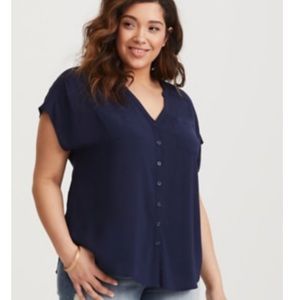 Navy Blue Top